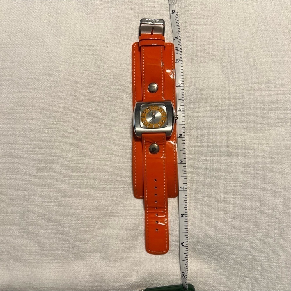 DICKIES Vintage Watch with Leather Band, including new battery - Picture 3 of 12